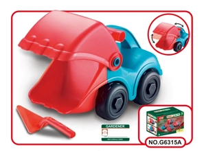 33 CM construction vehicle with 2 accessories