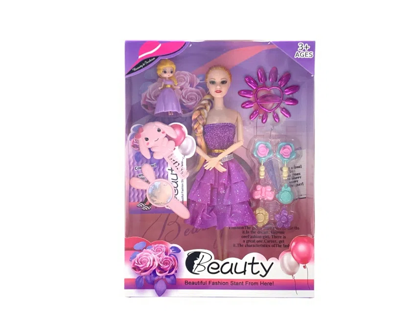 Fashion Jointed Long Braid Barbie (11 Inch Solid)