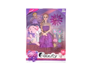 Fashion Jointed Long Braid Barbie (11 Inch Solid)