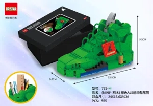 (MINI Building Blocks) Oregon Ducks Sneakers Pencil Holder 555pcs