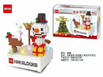 Christmas Snowman,Christmas Music Box 290 pcs