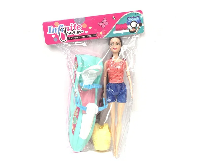 New 11-inch Barbie motorboat