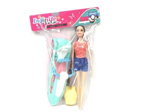 New 11-inch Barbie motorboat