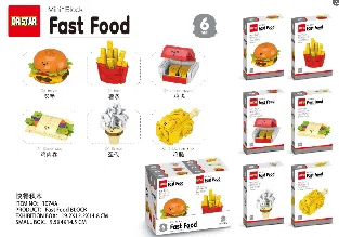 Fast Food Building Blocks