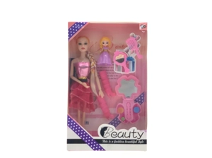 Fashion Jointed Long Braid Barbie (11 Inch Solid)