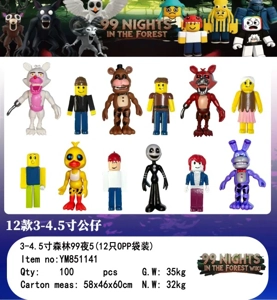 3-4 inch Forest 99 Nights 5