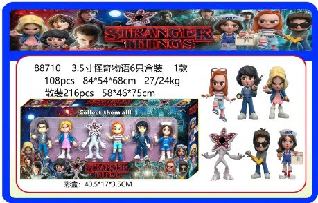 3.5-inch Stranger Things 6-Piece Box 1 Type