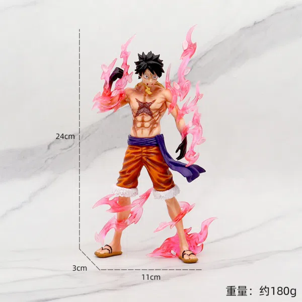 Flowing Cherry Blossom Monkey D. Luffy