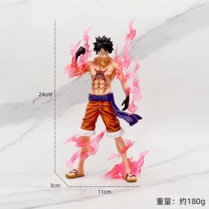 Flowing Cherry Blossom Monkey D. Luffy