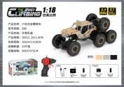 1:18 Six-Wheel Alloy Climber 2.4g Electric