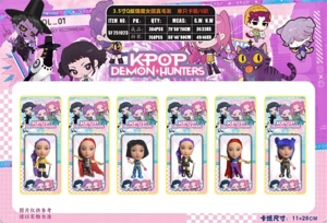 3.5 inch Chibi Demon Hunting Girls Real Hair