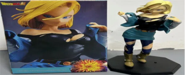 Dragon Ball Android Light Blue - Box Pack