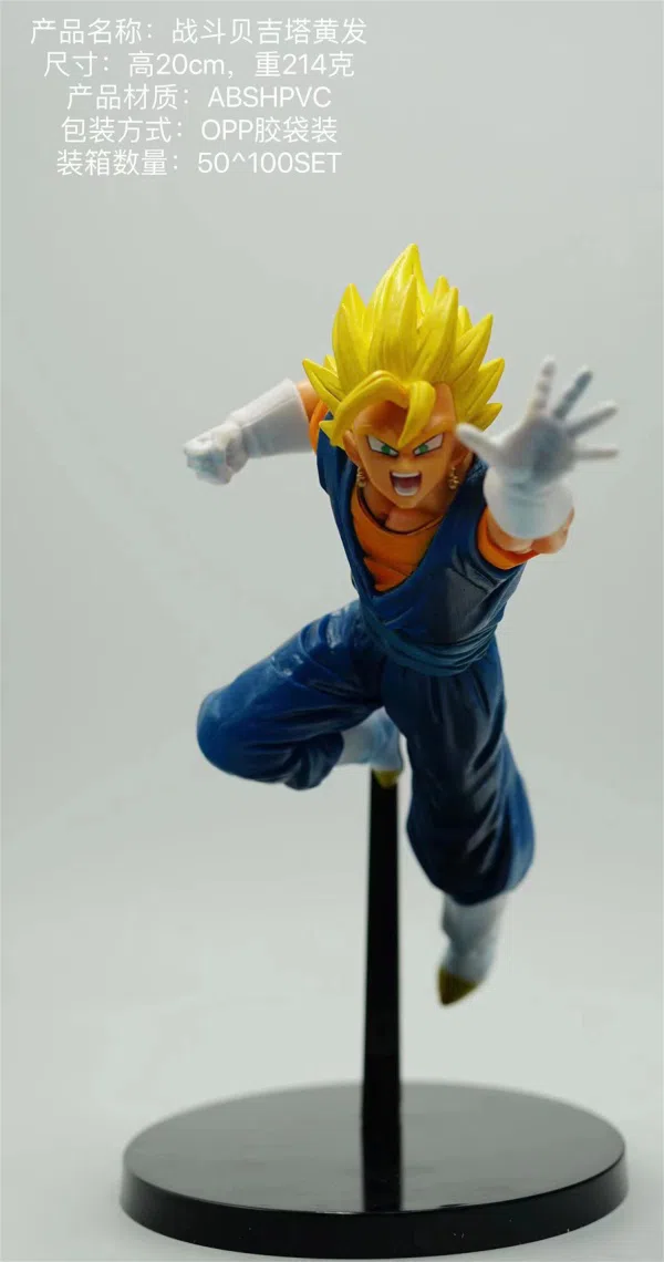 Battle Vegeta Yellow Hair - Bag Pack