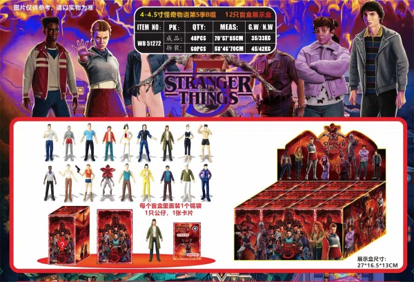 4-4.5-inch Stranger Things Season 5 Group B
