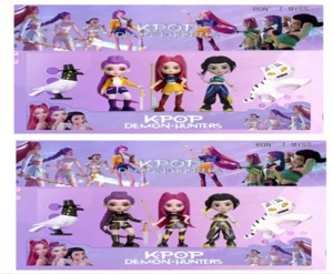 5-inch Witches Hunting Team 5-figure card pack, 2-type mix