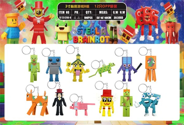 3 inch Brainrot Game B Group