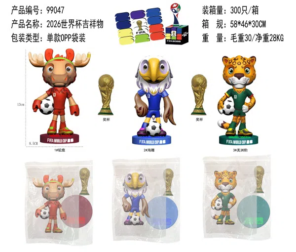 2026 World Cup Mascot / #3 Jaguar