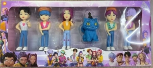 Second Generation Q-version Demon Hunting Boy Team 6 Window Boxes