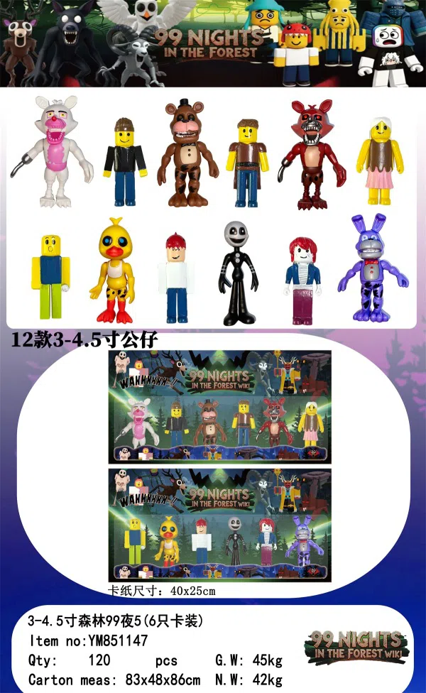 3-4 inch Forest 99 Nights 5