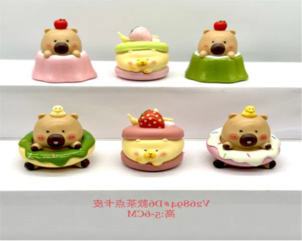 V26894D#6 Tea Snack Capy characters