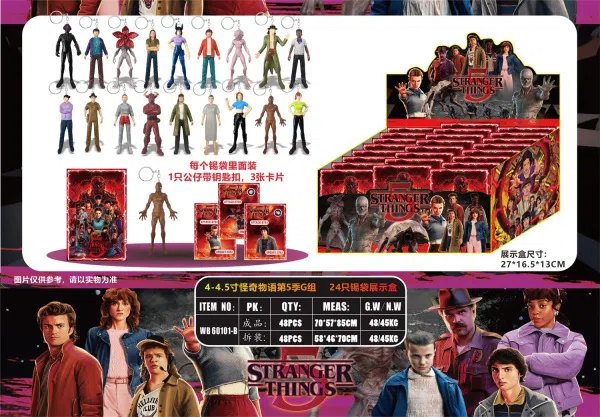 4-4.5 inch Stranger Things Season 5 Group G
