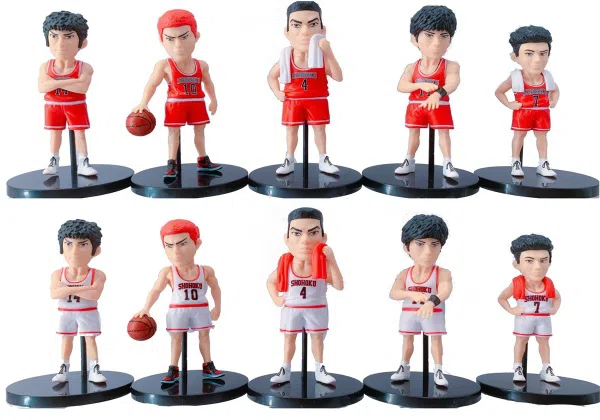 10 Types Slam Dunk Figurines