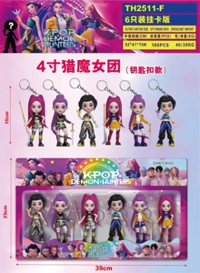 Witch Hunt Group (with keychain) 6 card plates