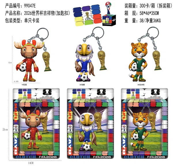 2026 World Cup Mascot / #3 Jaguar