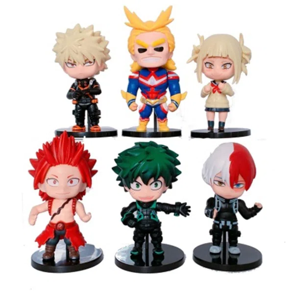 6 My Hero Academia figures