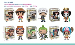 4 inch One Piece POP doll single box (enamel head, PVC body)