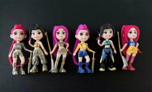 Second Generation Q-version Demon Hunting Girl Team 6 OPP Bagged