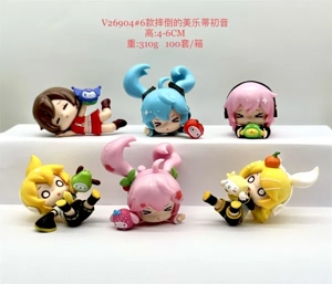 V26904#6 My Melody Hatsune characters