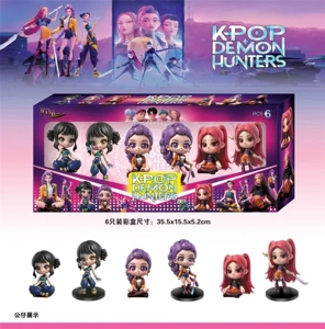 Q version standing position Q version sitting position 6 pcs box