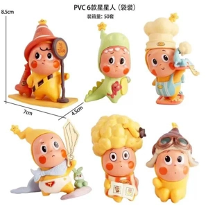 4-inch Star People 6-pack