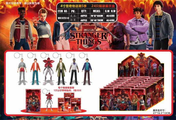 4 Inch Stranger Things Season 5