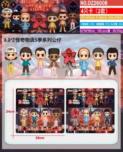 3.2-inch Stranger Things Season 5 4 Cards (2 Mixed Variants)