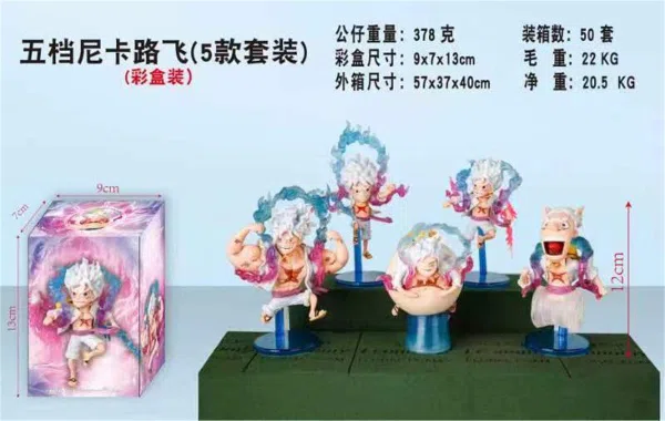 Five-tier Nika Luffy (5-Piece Set)