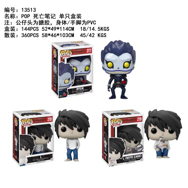 POP Death Note comes in a single box