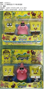 5-inch SpongeBob SquarePants 3 cards 2 mixed