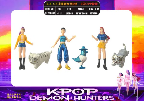 2.2-4.5 inch Witch Hunter Squad B Group