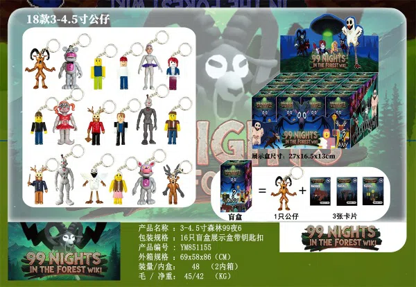 3-4 inch Forest 99 Nights 6