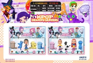 3-4 inch Chibi Demon Hunting Girls 2