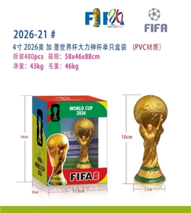 4-inch US + Mexico World Cup single box