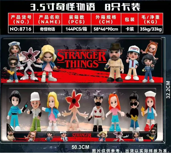 3.5-inch Stranger Things 8 Blind Cards