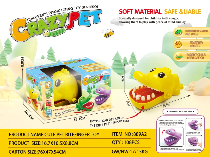 Little Yellow Duck Bites Fingers