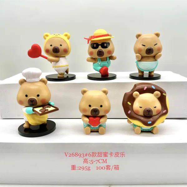 V26893#6 Sweet Capy characters