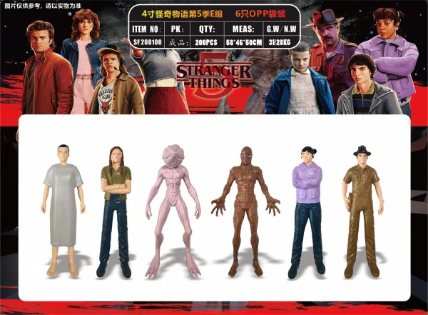 4 inch Stranger Things Season 5 Group E