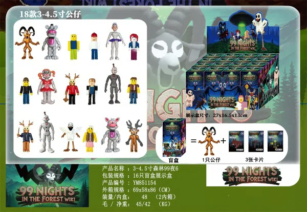 3-4 inch Forest 99 Nights 6