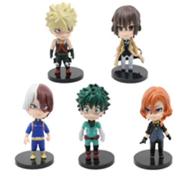 5 My Hero Academia figures