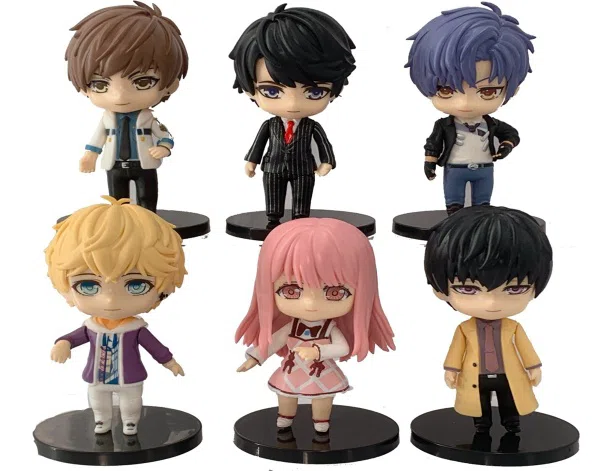 6 Types Love and Producer Figurines